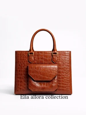 Zuri Maxi Tote Bag (Brown)