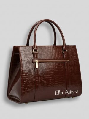 Oma Regal Tote Bag (Deep Wine)