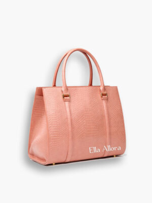 Oma Regal Tote Bag (Peach)