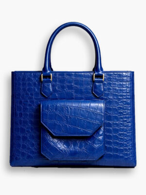 Zuri Maxi Tote Bag (Blue)